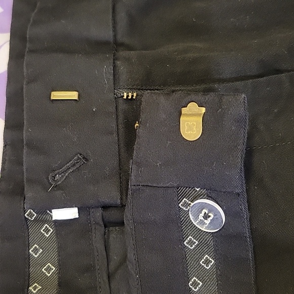 Black, size 22P,  wide leg pants, Liz Claiborne - Picture 5 of 7